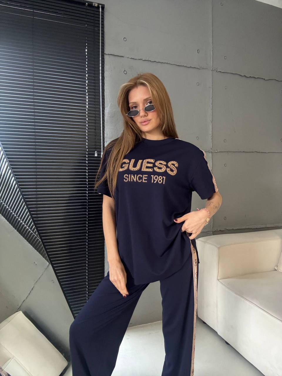 IMG_20260507_141904_323 (1) ست تیشرت و شلوار زنانه GUESS مدل Master | ست اسپرت زنانه گس - تصویر 1