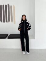 ست ورزشی زنانه Adidas Originals مشکی مسترکوالیتی - تصویر 3